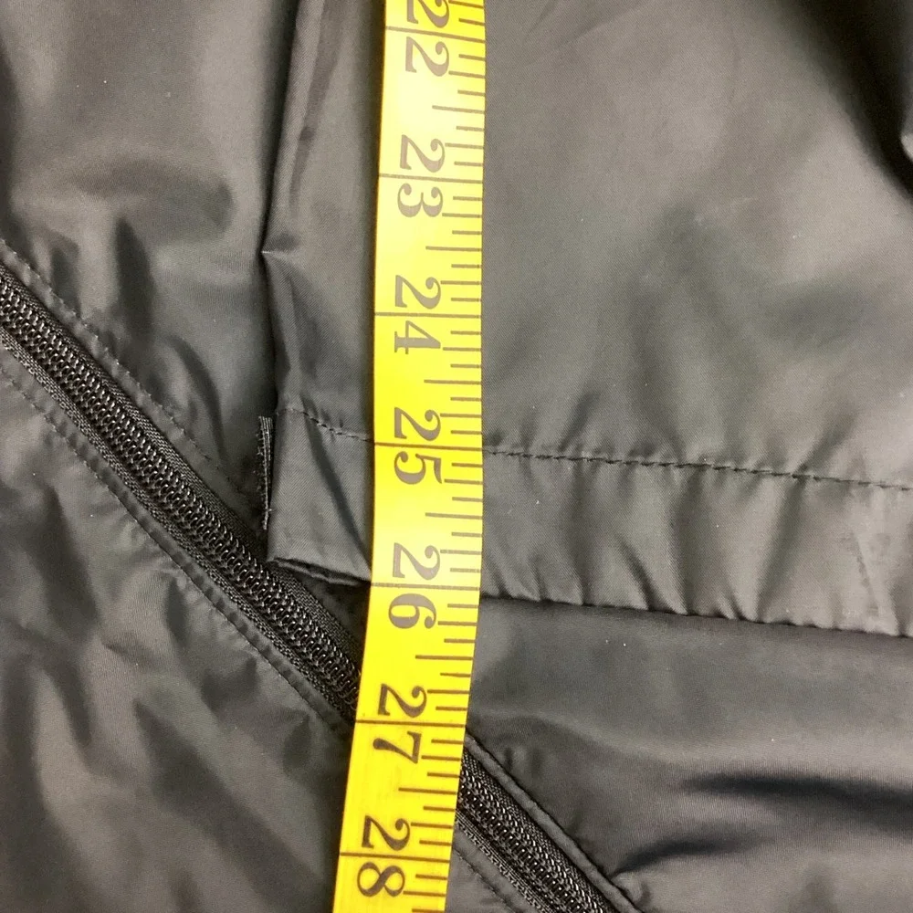 Columbia Mens Grey Black Full Zip Hooded Windbreaker Jacket Large RM2015 1442361